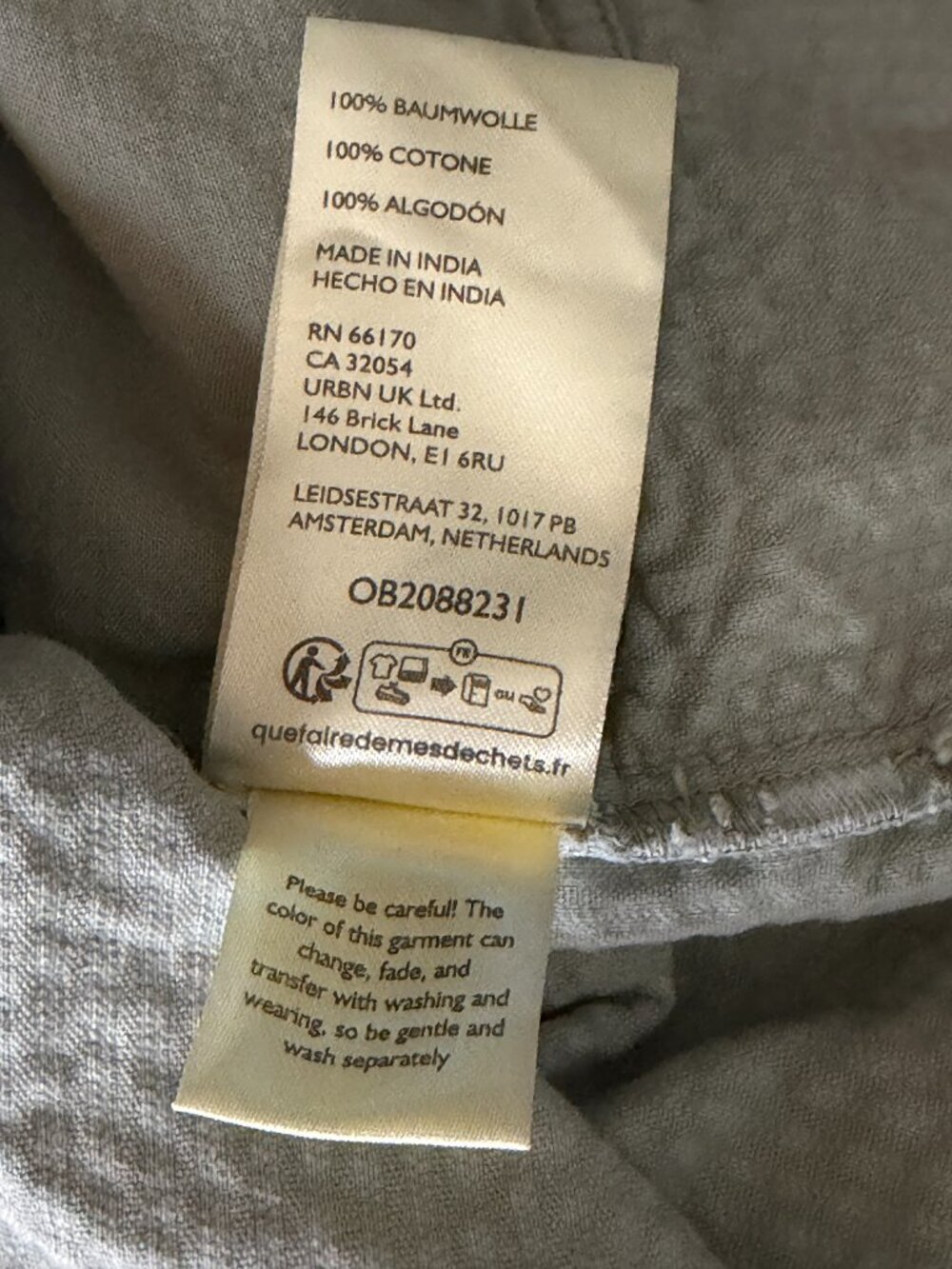 Pilcro Anthropologie The Tillie Relaxed Shacket Corduroy Jacket Gray XS - Picture 9 of 10